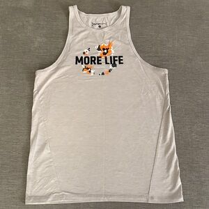 Light Great OTF Tank with MORE LIFE Graphic Print